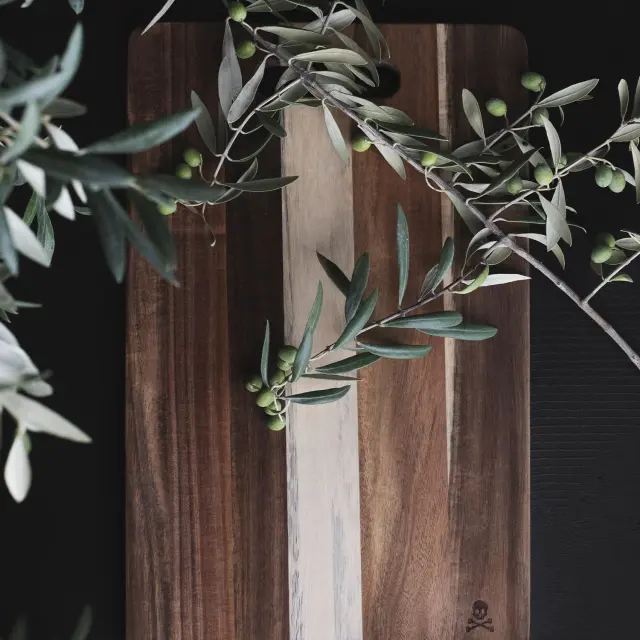 Scalpers Home Επιφάνεια Κοπής από Ξύλο Ακακίας 40x25cm 2
