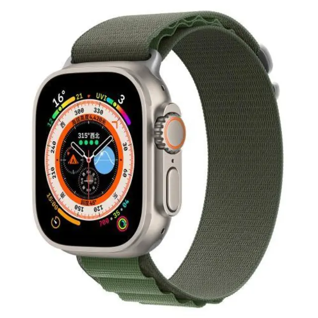 Λουράκι Devia Sport5 Nylon Woven Apple Watch (38/ 40/ 41/ 42mm) Deluxe Χακί N62859