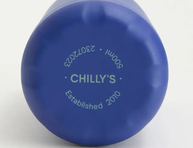 Δοχείο Φαγητού Chilly's με χωρητικότητα 500ml και διατήρηση θερμοκρασίας 6h ζεστό - Matte Blue 2