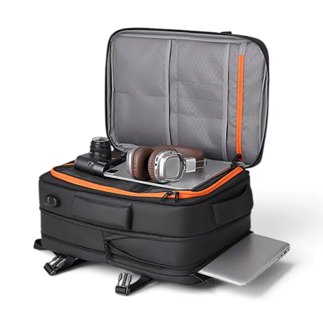 Επαγγελματικό Σακίδιο Πλάτης Ταξιδίου PLAYFULBAGS PS3506 45x30x16+6cm Laptop 15,6" USB EasyJet 2