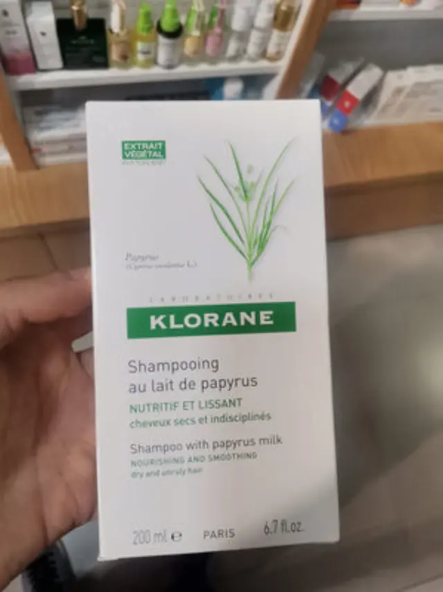 Klorane Papyrus Milk Σαμπουάν για Λείανση για Ξηρά Μαλλιά 200ml