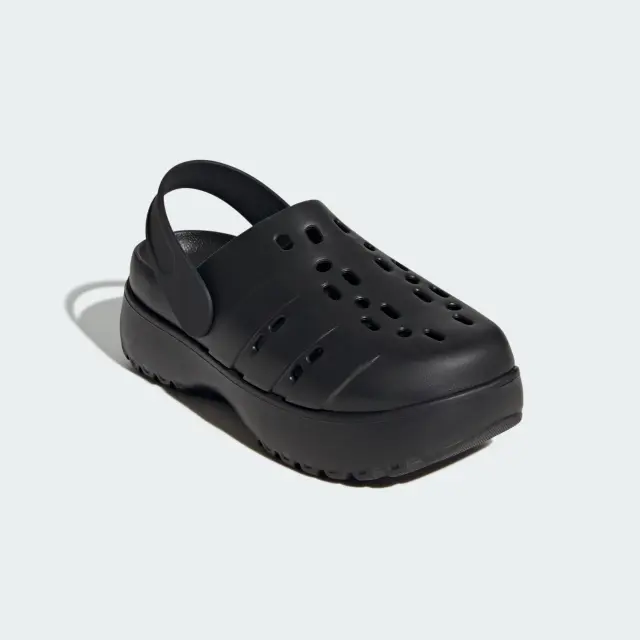 Adidas Adilette Platform Clogs Black - 37 2