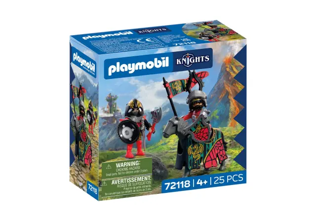 Playmobil 72118 - Knights Αρχηγός Ιπποτών Δράκων και πολεμιστής 2
