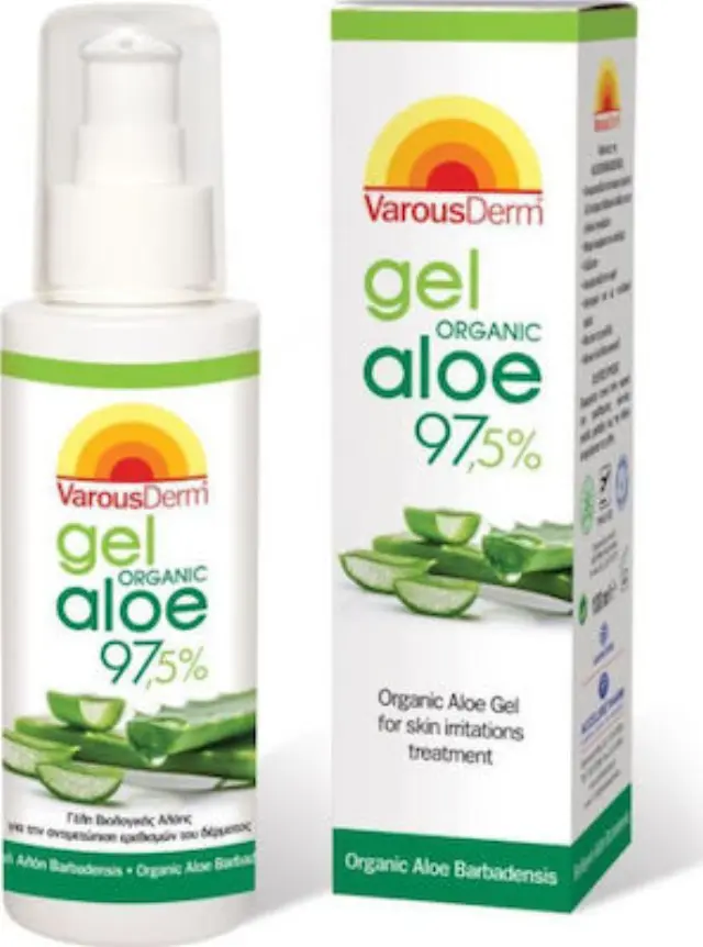 VarousDerm Aloe gel organic 97.5% 100ml