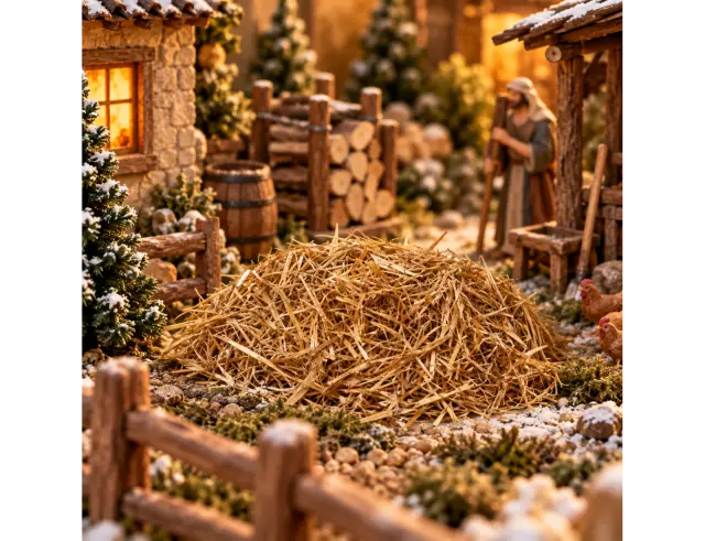 Διακοσμητικό Άχυρο Fééric Lights & Christmas για DIY κατασκευές 178002