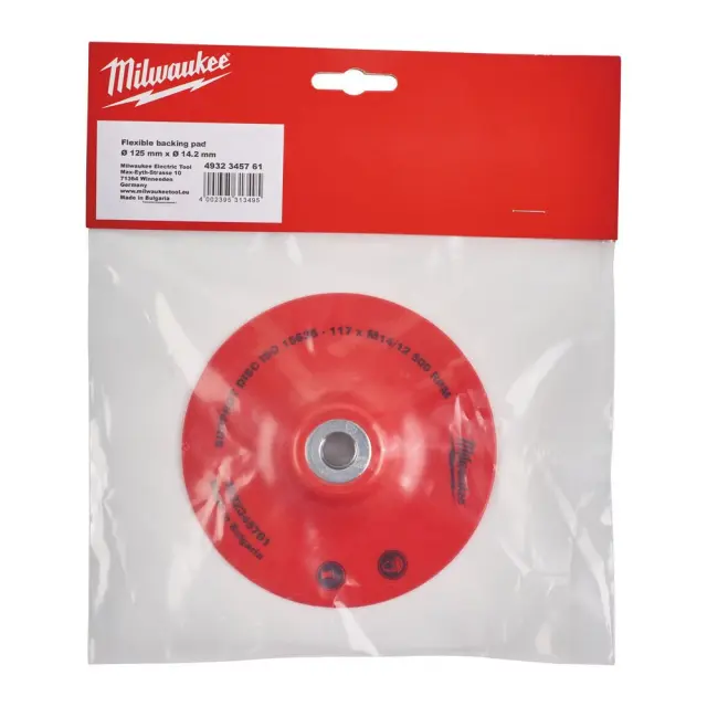 Milwaukee 4932345761 - ΜΑΞΙΛΑΡΙ ΓΩΝΙΑΚΟΥ ΤΡΟΧΟΥ 125mm MW