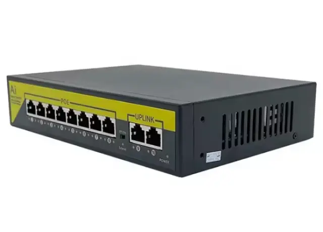 Switch καταγραφικού POE με 8 υποδοχές - 10/100Mbps - 300020 2
