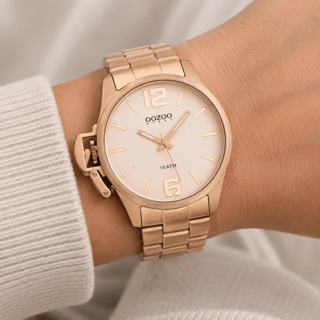 Unisex Ρολόι OOZOO Steel OSGR10 Rose Gold 2