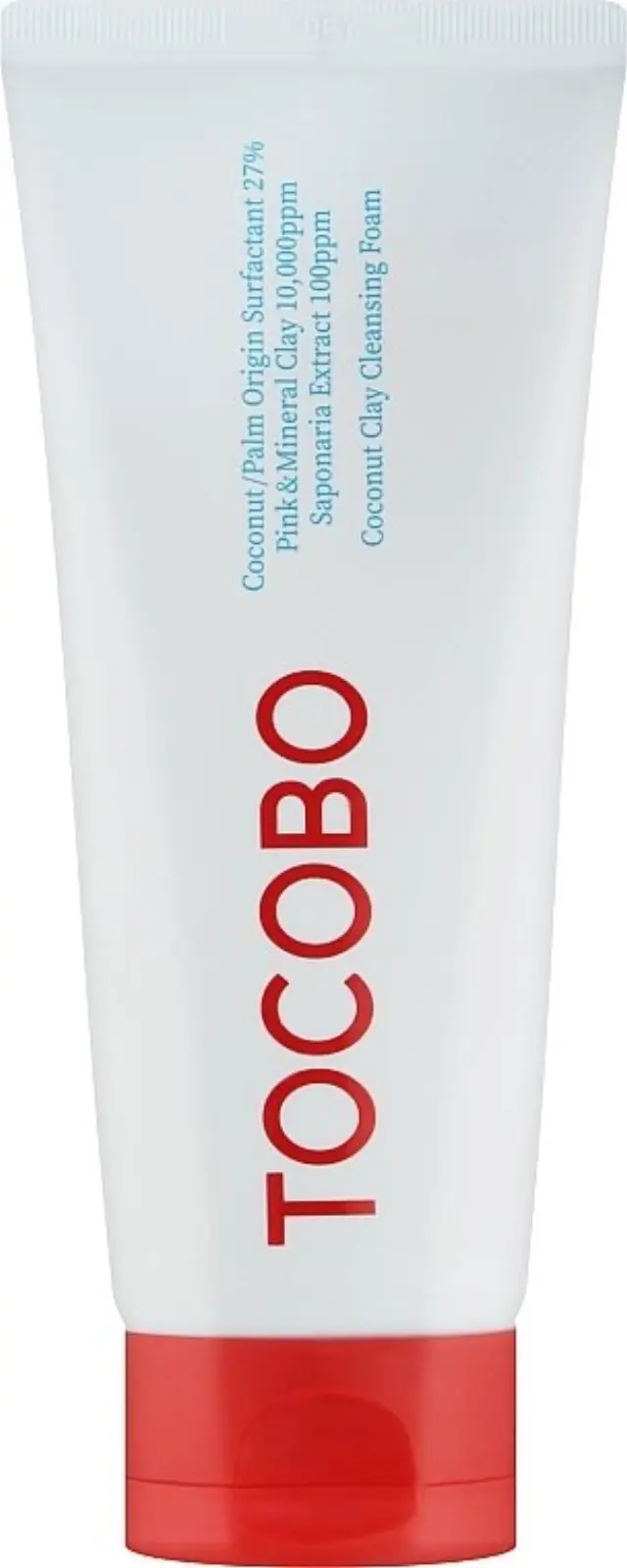 Tocobo Coconut Clay Cleansing Foam | Αφρός Καθαρισμού με Άργιλο Καρύδας – Αποτοξίνωση & Καθαριότητα