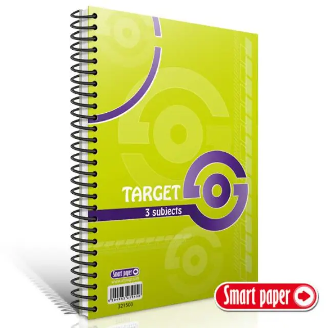 Τετράδιο Θεμάτων Target 17x24 3 Θέματα