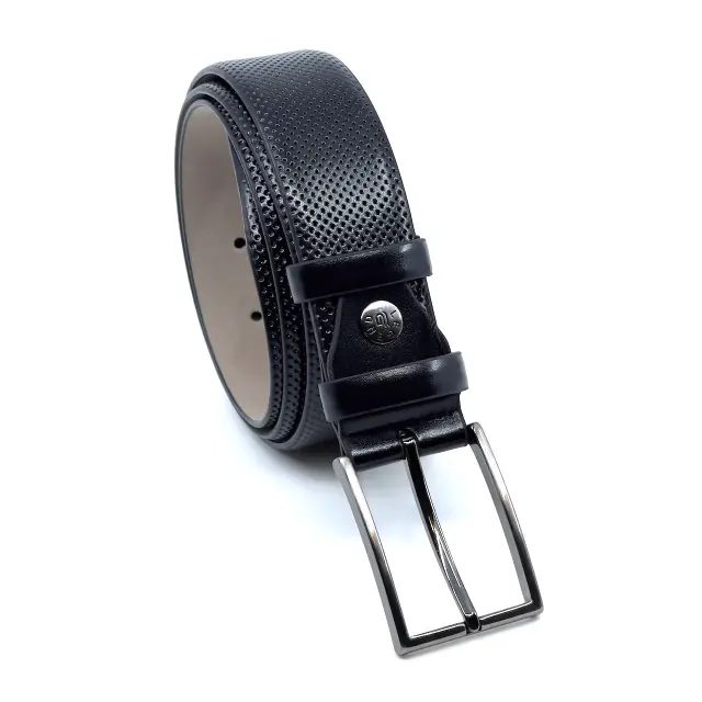 Μαύρη Ζώνη P.U. Leather 3,5 cm 3