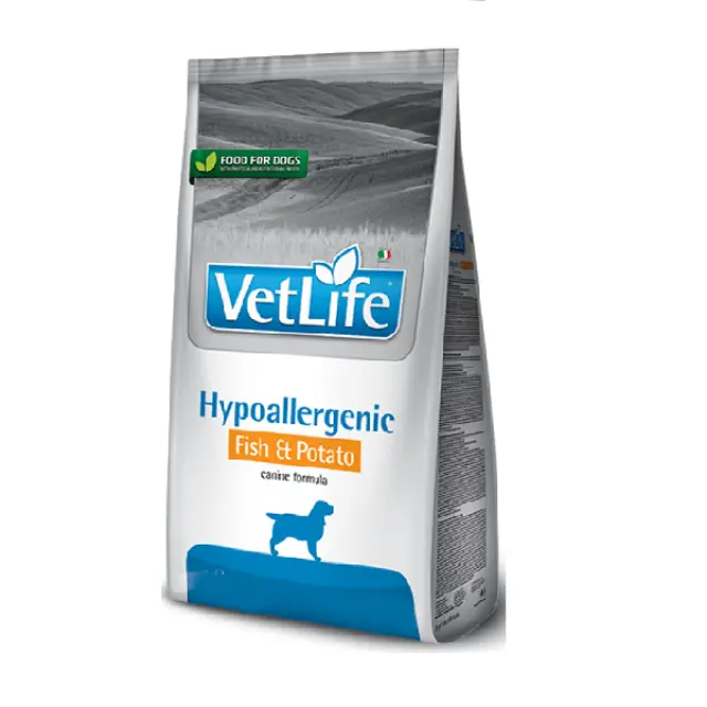 VET LIFE HYPOALLERGENIC FISH & POTATO CANINE 12KG