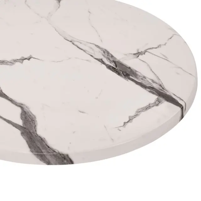 ΕΠΙΦΑΝΕΙΑ ΤΡΑΠΕΖΙΟΥ Φ60Χ2.5εκ. MARBLE WHITE GREY 5657 FB95227.11 3
