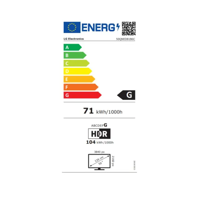 ΤΗΛΕΟΡΑΣΗ 50'' QNED 50QNED81B6C Mini LED LG 3