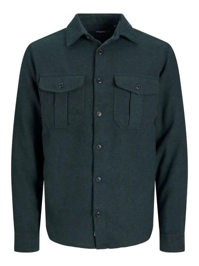 JPRBLUDARREN WOOL OVERSHIRT L/S CPO Magical Forest