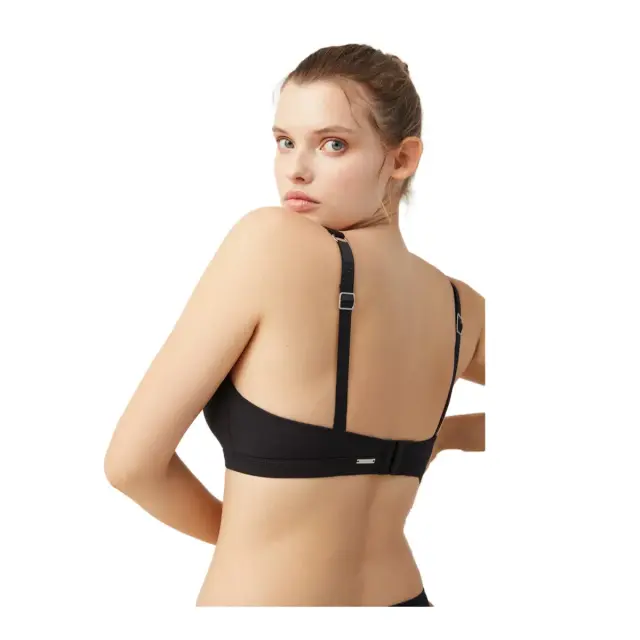 Ysabel Mora Γυναικείο Μπουστάκι Ενίσχυση Comfy, Χρώμα Μαύρο 2