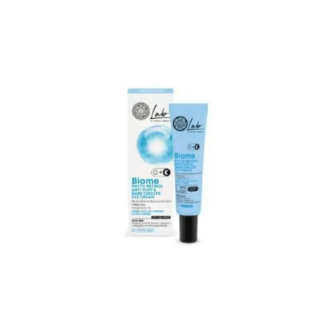 Natura Siberica Lab Biome Phyto Retinol Κρέμα Ματιών κατά του Πρηξίματος & των Μαύρων Κύκλων, 30ml