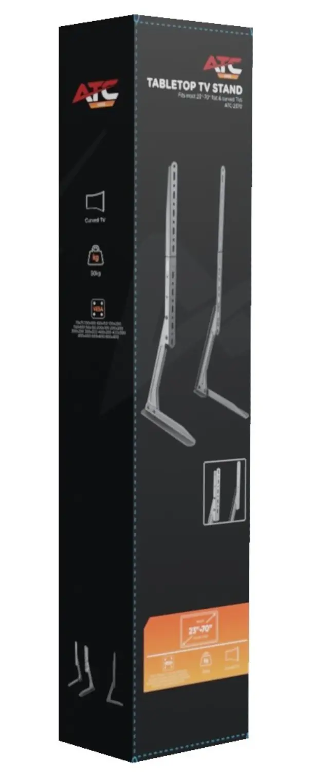 ATC Βάση TV Επιτραπέζια ATC-2370 23"-70" 03.009.0015 2