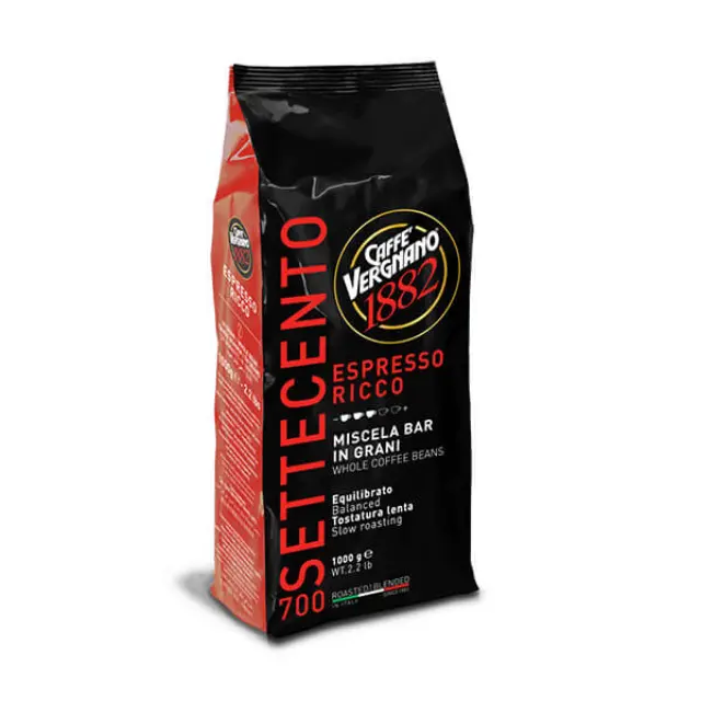 Caffe Vergnano 1882 Ricco 1kg Σε Κόκκους