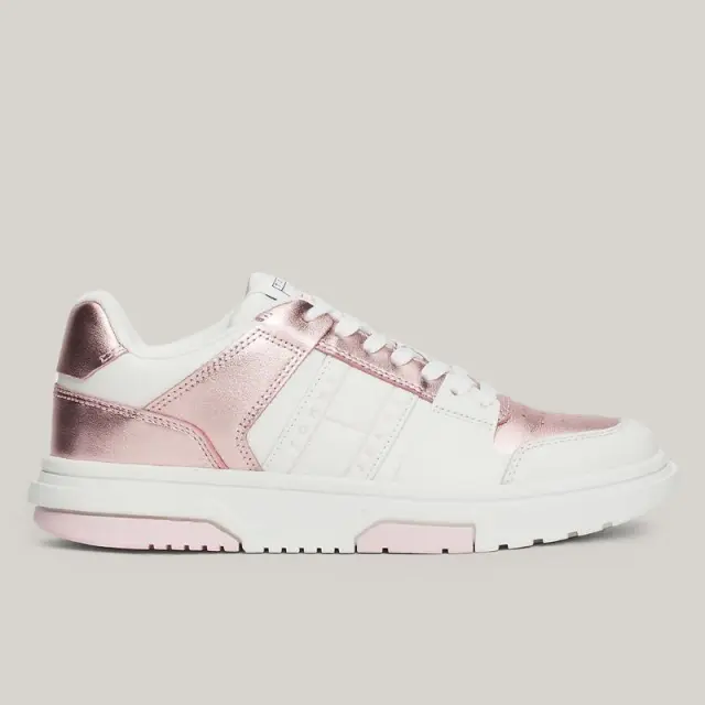 Tommy Hilfiger - Γυναικεία Sneakers Th The Brooklyn Metallic EN0EN02591-TH2 Ροζ - 41