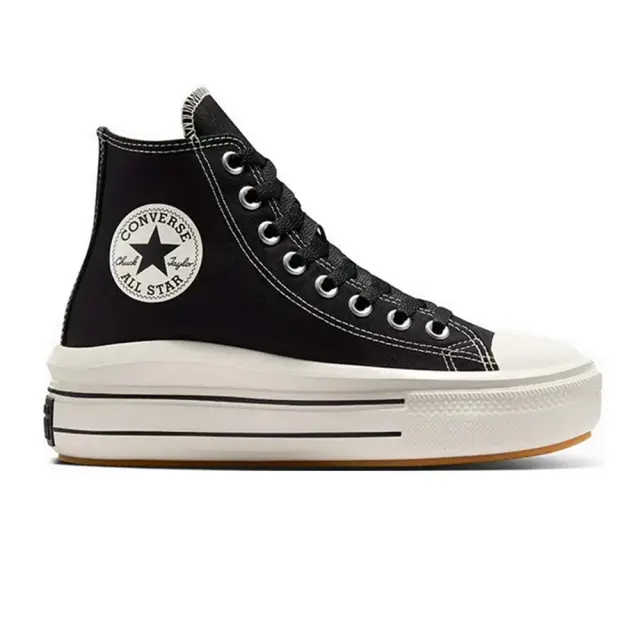 Converse Women's Chuck Taylor All Star Move ΗΙ Platform Retro Sport Μαύρο A12585C (Converse)