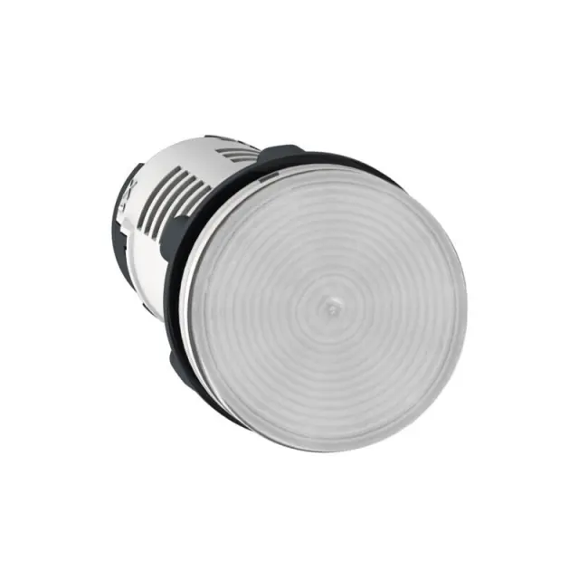 Harmony XB7, Monolithic pilot light, plastic, clear, Ø22, integral LED, 24 V AC/DC