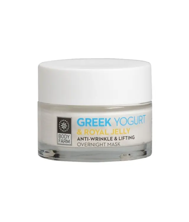 Bodyfarm Greek Yogurt & Royal Jelly Anti Wrinkle & Lifting Overnight Mask 50ml