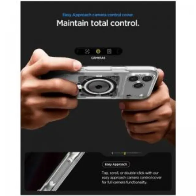 Θήκη TPU & PC Spigen Apple iPhone 18 Pro/ 17 Pro MagSafe Ultra Hybrid Neo One Διάφανο N71791 2