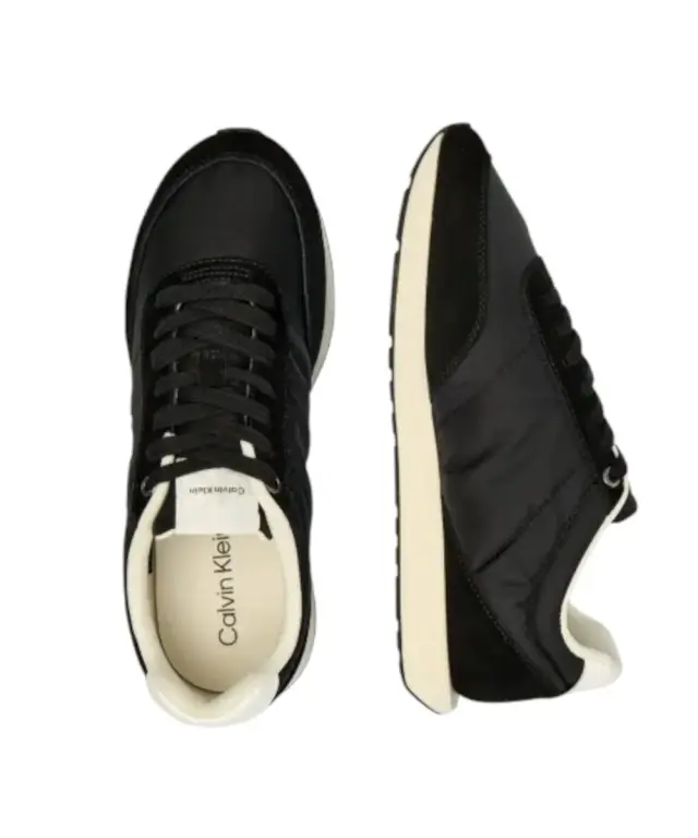 Calvin Klein - Ανδρικά Sneakers Ck Retro Runner Ess Mix Mat YM0YM01361-0GM Μαύρο - 44 3