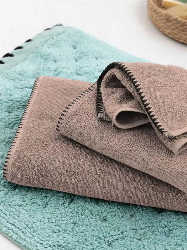 Πετσέτα Λουτρού Towels Collection 80x160 BROOKLYN TAUPE