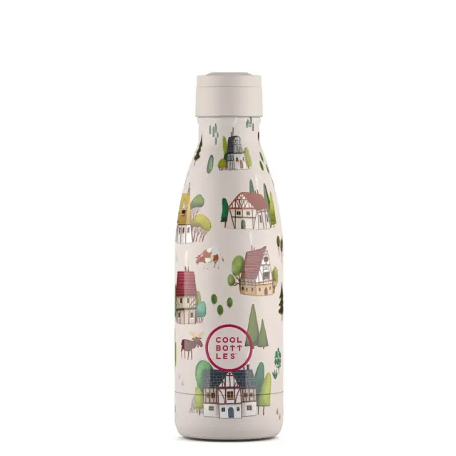 Ανοξείδωτο μπουκάλι Cool Bottles Χωριό Tudor 350ml CB303511 3
