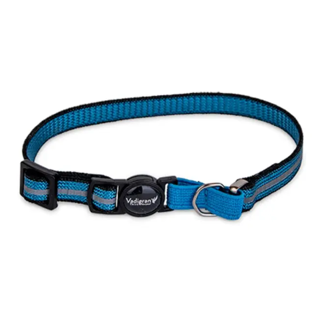 Vadigran Reflective Κολάρο Γάτας Μπλε 20-30cm/10mm