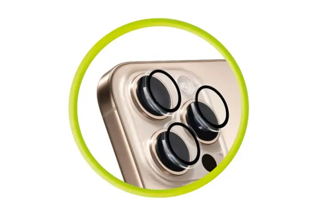 Mobile Origin Easy Lens guards, clear - iPhone 14 Pro/14 Pro Max 3