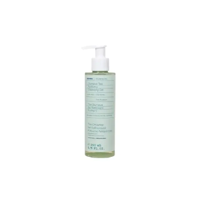 Korres Olympus Tea Foaming Cream Cleanser Αφρώδης Κρέμα Καθαρισμού με Τσάι Ολύμπου για Όλους τους Τύπους Δέρματος, 200ml