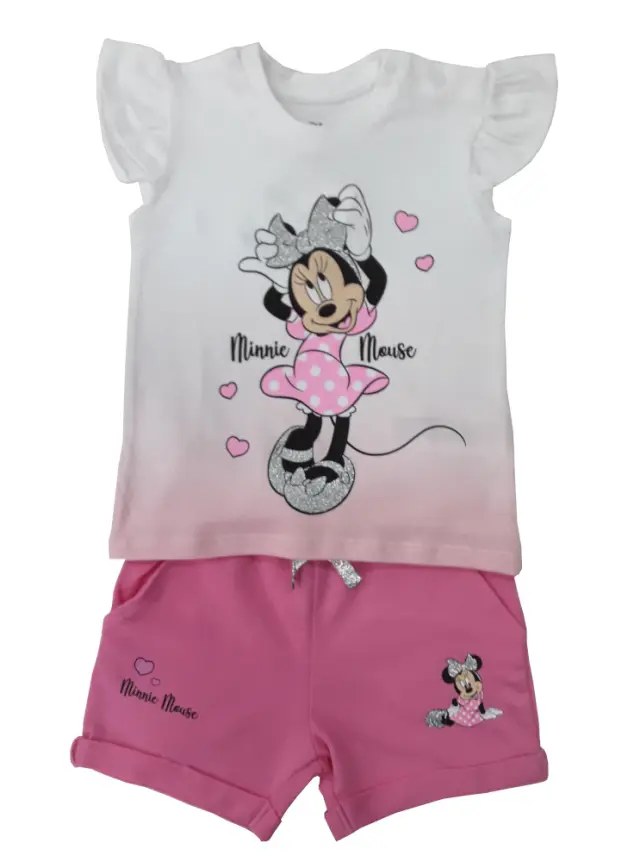 Μπλούζα με Σορτσάκι Happy Minnie Pink 80101900008 - 18 M (86cm)