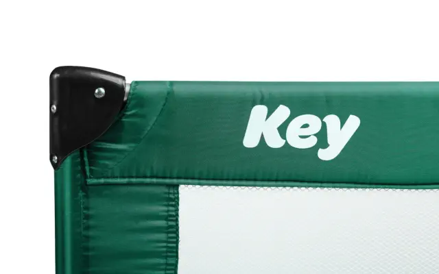 Παρκοκρέβατο 1 Επιπέδου Key Caretero Dark Green 373 2