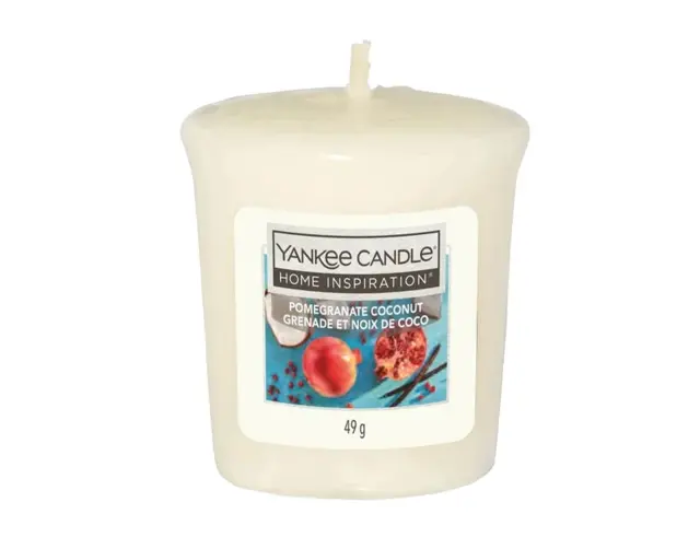 Αρωματικό Κερί Yankee Candle με διάρκεια καύσης έως 15 ώρες και άρωμα Pomegranate Coconut 1573003E 3