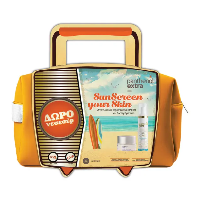Panthenol Promo Extra SunScreen Your Skin Diaphanous SPF30 & Face 50ml & Eye Cream 50ml