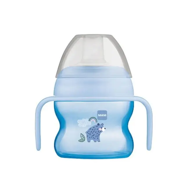 Mam Starter Cup Ποτηράκι με χερούλια Μπλε 150ml 4+ Μηνών
