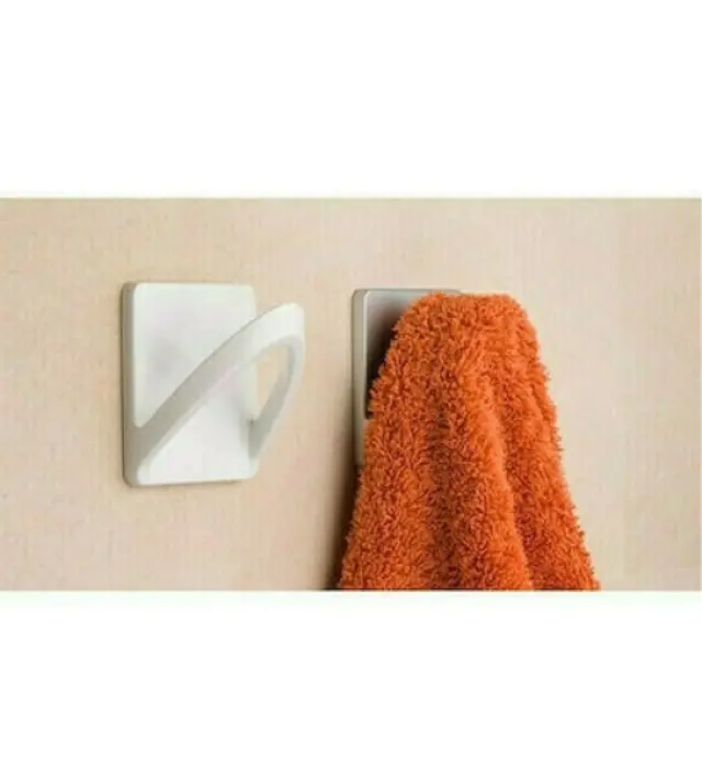 ΚΡΕΜΑΣΤΡΑ ΑΓΚΙΣΤΡΟ ΜΠΑΝΙΟΥ MONO ΑΔΙΑΒΡΟΧΟ INOFIX RIBBON ''ΚΟΡΔΕΛΑ'' 2190 65Χ65Χ45ΜΜ ME ΑΥΤΟΚΟΛΛΗΤΗ ΤΑΙΝΙΑ Νίκελ Ματ 3