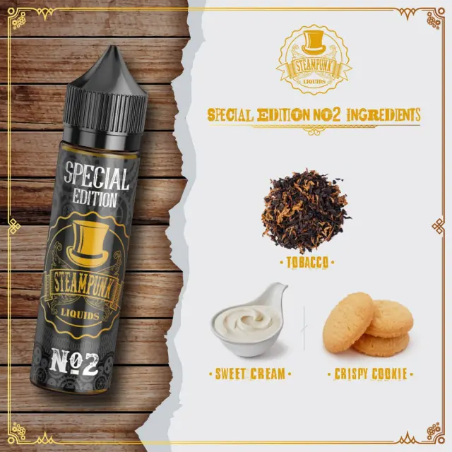 Steampunk Flavor Shot Special Edition No2 20ml/60ml 60ml 2