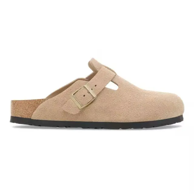 Birkenstock Σαμπώ Επαγγελματικό δέρμα suede Μπεζ BIR/BOSTON 1030855 SANDCAST - 36