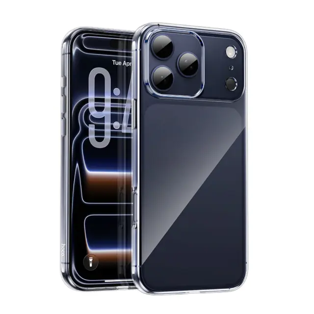 Θήκη Hoco TPU Light Series για Apple iPhone 17 Pro Max iPhone 18 Pro Max Διάφανη