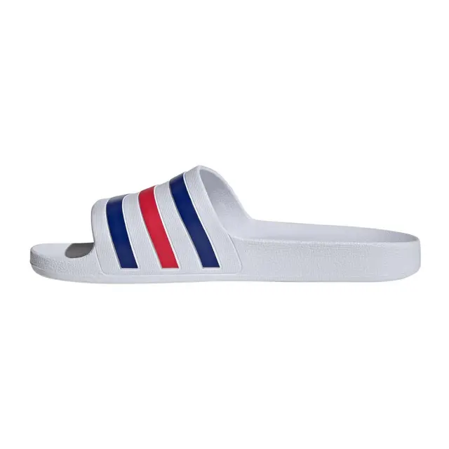adidas Sportswear Men's 3Stripes Adilette Aqua Slides Άσπρο - Μπλε HQ2448 (adidas Sportswear) 2