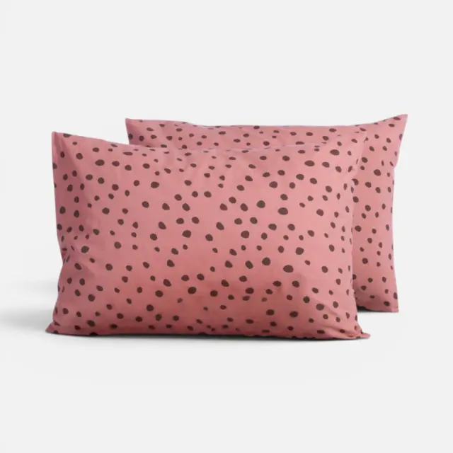 Μαξιλαροθήκη Trust 52x72 Nef Nef Homeware, 100% ΒΑΜΒΑΚΙ - DUSTY ROSE (040841)