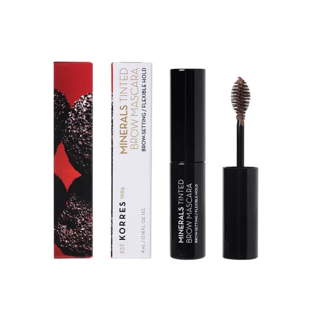 ΚΟΡΡΕΣ Minerals Μάσκαρα Φρυδιών Medium Shade 02 - Μεσαία Απόχρωση 4ml