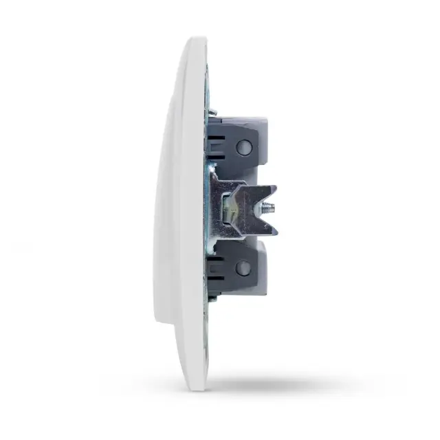 Entac 107 Arnold Recessed wall intermediate switch White 15.005.0273 2