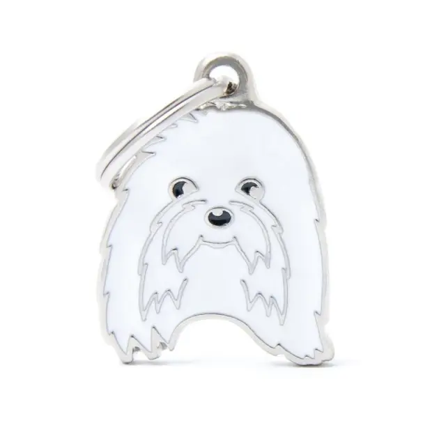 My Family Friends Maltese Ταυτότητα Λευκό Onesize