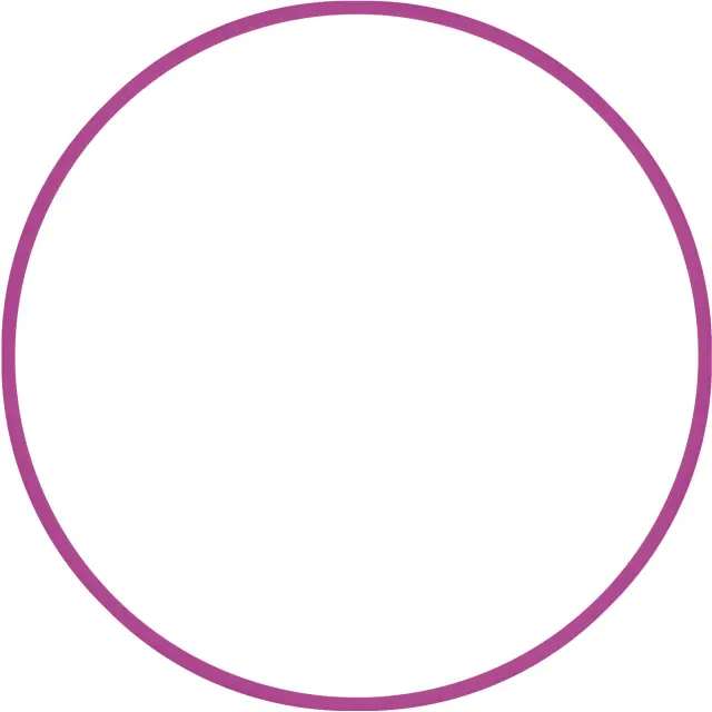 AMILA Χούλα-Χουπ 76cm - Φ18mm - 185gr, Φούξια (48163)