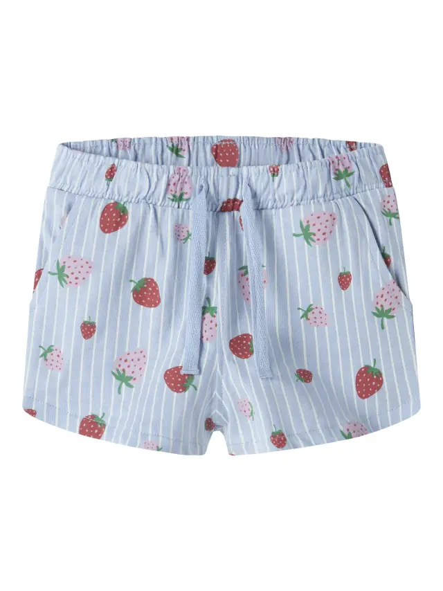 Name It Σορτς κοριτσίστικο πλεκτό Μπλε NMFVIGGA SHORTS F1 NOOS - 13215112